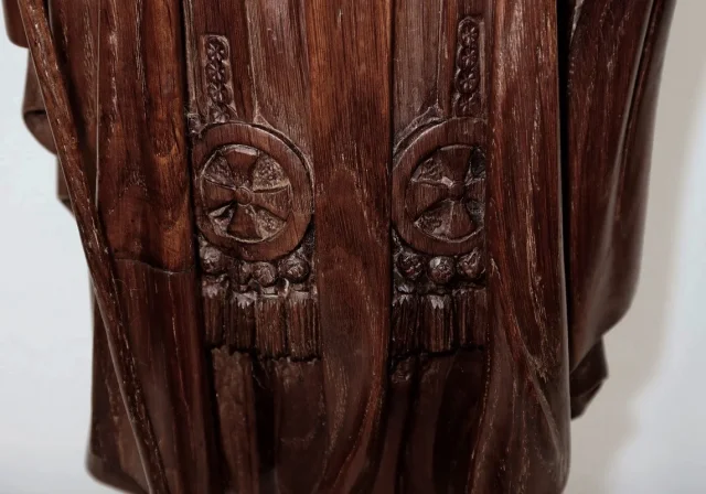 WOODEN STATUE OF CHRIST