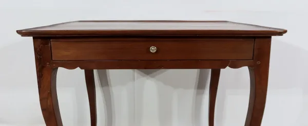 Table Cabaret en Acajou de Cuba, époque Louis XV  – XVIIIe