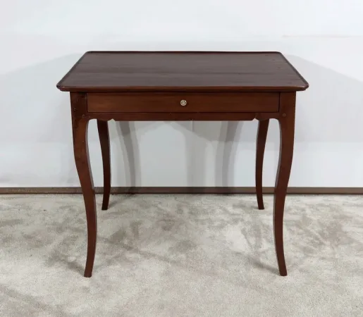 Table Cabaret en Acajou de Cuba, époque Louis XV  – XVIIIe
