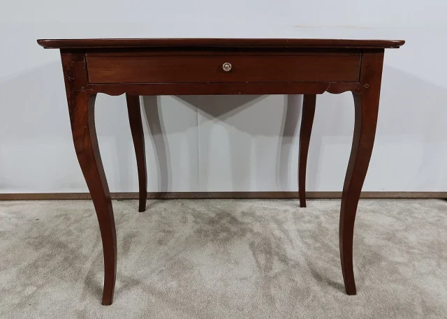 Table Cabaret en Acajou de Cuba, époque Louis XV  – XVIIIe