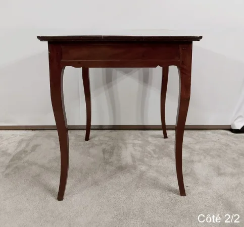 Table Cabaret en Acajou de Cuba, époque Louis XV  – XVIIIe