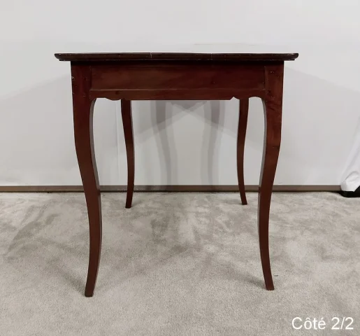 Table Cabaret en Acajou de Cuba, époque Louis XV  – XVIIIe