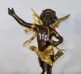 Important Bronze « Cupidon » par Charles B. – XIXe