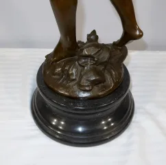 Important Bronze « Cupidon » par Charles B. – XIXe
