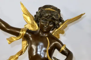 Important Bronze « Cupidon » par Charles B. – XIXe