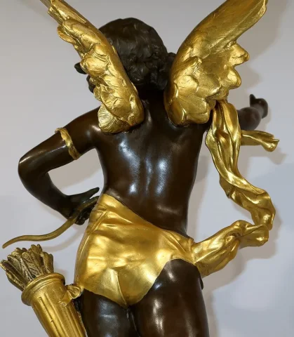Important Bronze « Cupidon » par Charles B. – XIXe