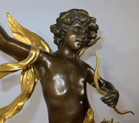 Important Bronze « Cupidon » par Charles B. – XIXe