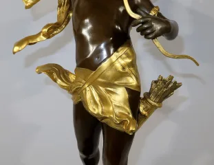 Important Bronze « Cupidon » par Charles B. – XIXe