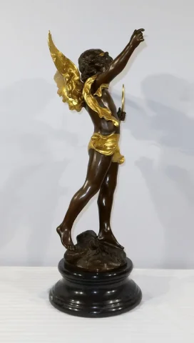 Important Bronze « Cupidon » par Charles B. – XIXe