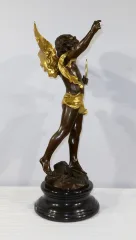 Important Bronze « Cupidon » par Charles B. – XIXe