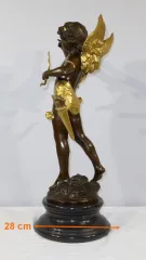Important Bronze « Cupidon » par Charles B. – XIXe