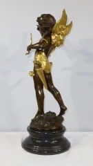 Important Bronze « Cupidon » par Charles B. – XIXe