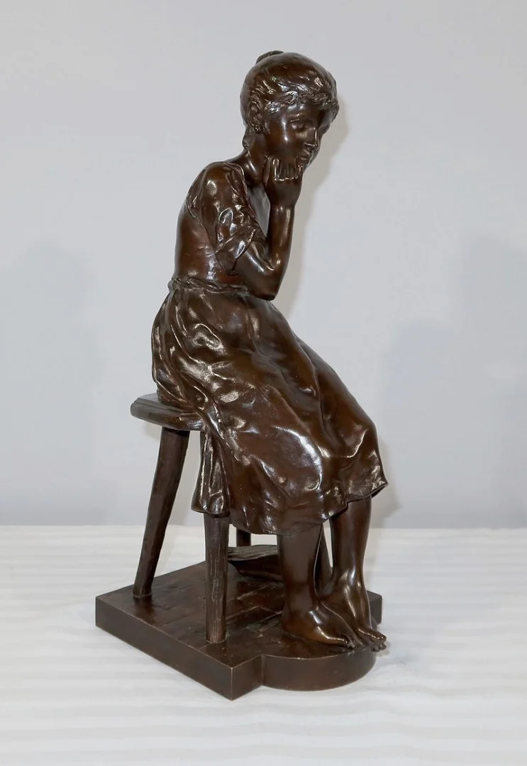 BRONZE STATUETTE by A. MASSOULLE