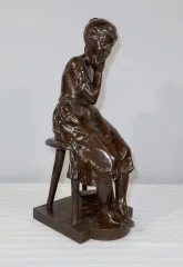 BRONZE STATUETTE by A. MASSOULLE
