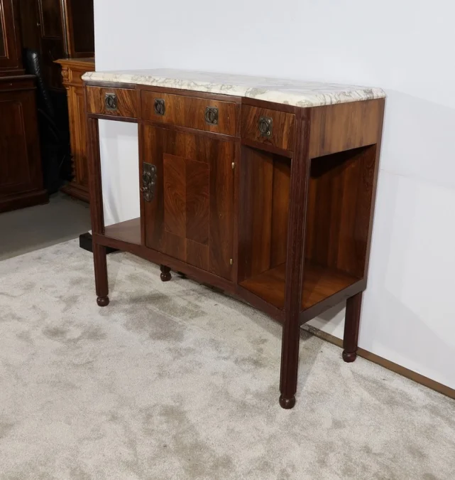 Desserte en Palissandre et Amarante, Art Déco – 1930