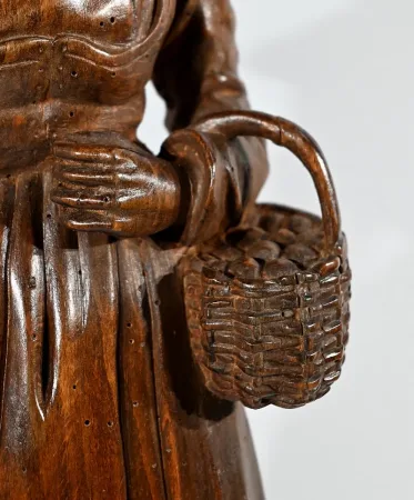 Bretonne Revenant du Marché – Fin XIXe