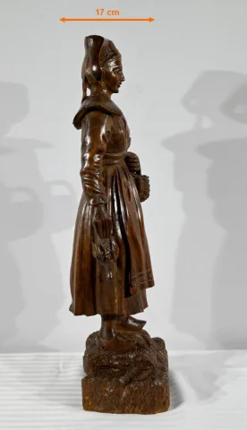 Bretonne Revenant du Marché – Fin XIXe
