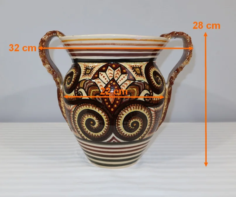 QUIMPER-FAIENCE-VASE