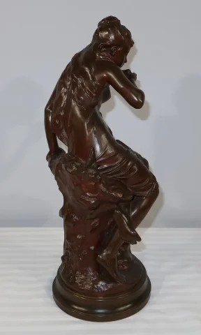 Bronze « La Source », par M. Moreau – Milieu XIXe