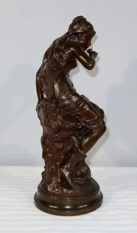 Bronze « La Source », par M. Moreau – Milieu XIXe