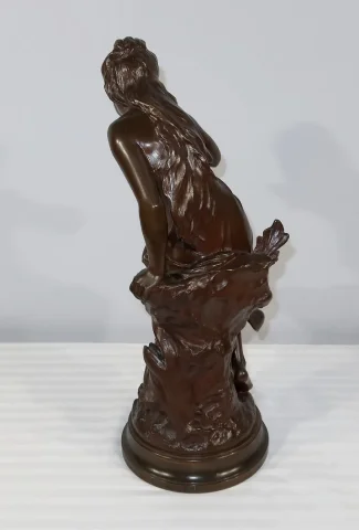 Bronze « La Source », par M. Moreau – Milieu XIXe