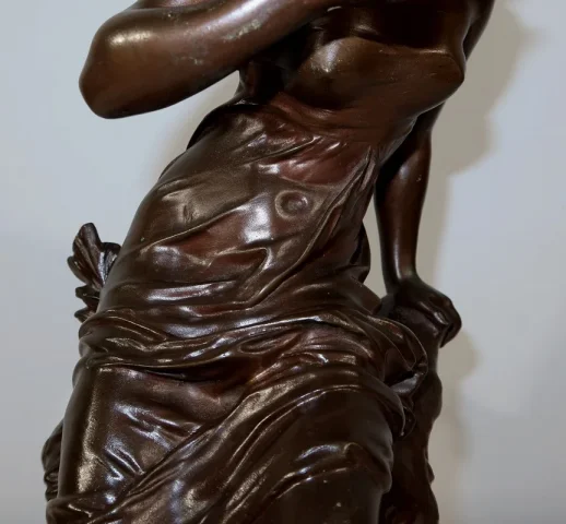 Bronze « La Source », par M. Moreau – Milieu XIXe