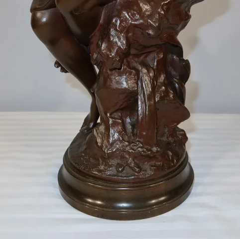 Bronze « La Source », par M. Moreau – Milieu XIXe