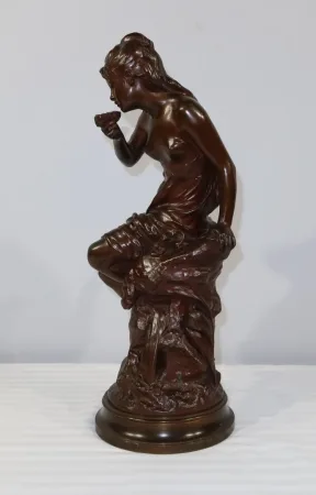 BRONZE STATUETTE by M. MOREAU