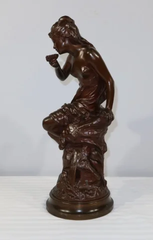 Bronze « La Source », par M. Moreau – Milieu XIXe