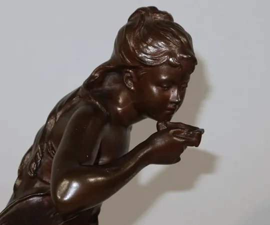 BRONZE STATUETTE by M. MOREAU