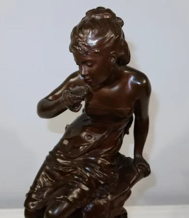 BRONZE STATUETTE by M. MOREAU