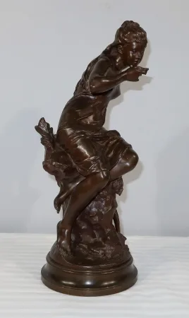 BRONZE STATUETTE by M. MOREAU