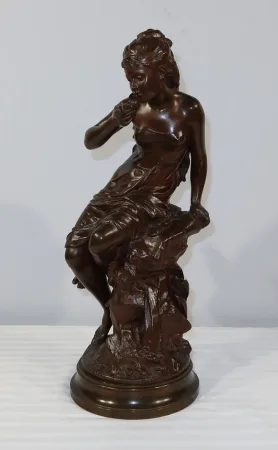 BRONZE STATUETTE by M. MOREAU