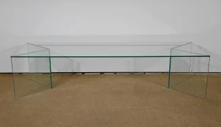 Couchtisch aus Glas
