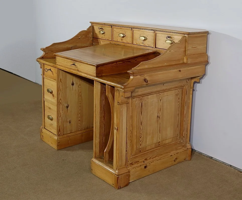 SCRIVANIA IN PITCHPINE