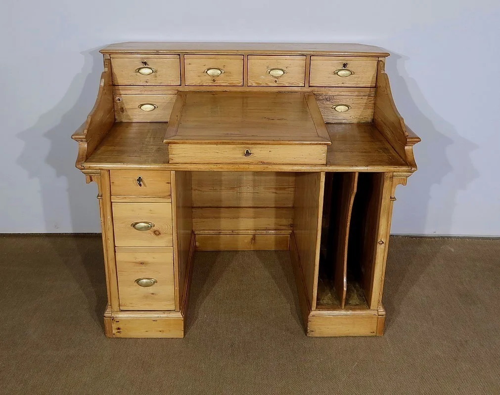 SCRIVANIA IN PITCHPINE