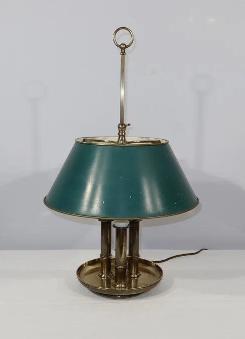 LAMPE AUS VERGOLDETER BRONZE