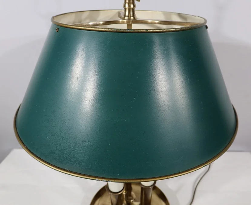 LAMPE AUS VERGOLDETER BRONZE