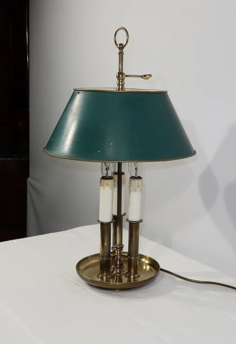 LAMPE AUS VERGOLDETER BRONZE