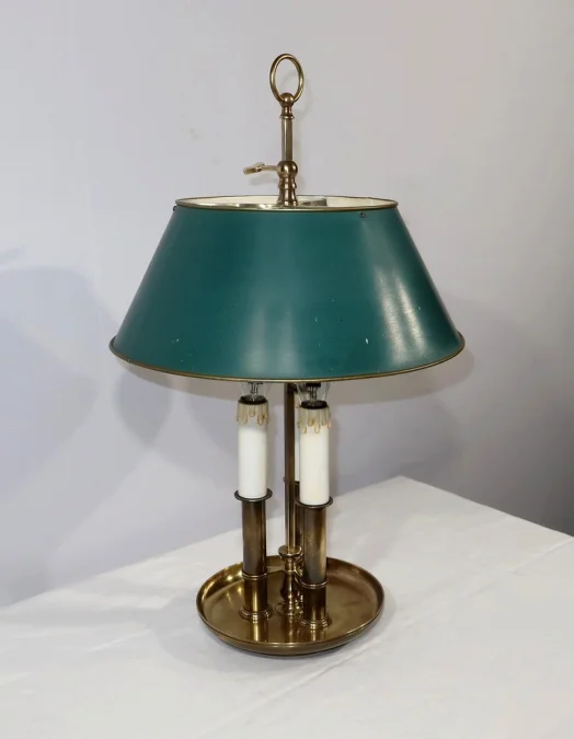LAMPE AUS VERGOLDETER BRONZE
