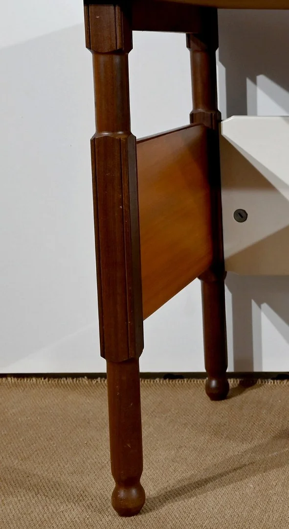 Petit Bureau en Acajou et en Teck, style Gautier - 1960
