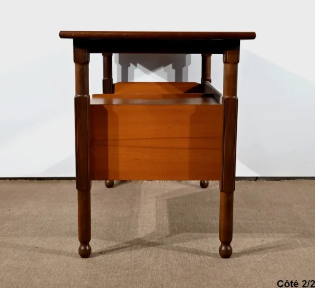Petit Bureau en Acajou et en Teck, style Gautier - 1960