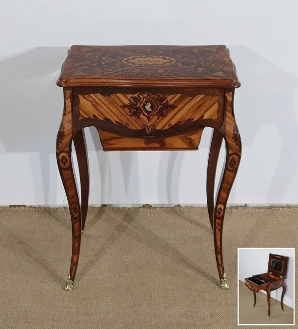 LOUIS XV STYLE WORK TABLE