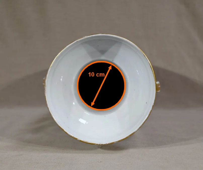Important Vase en Porcelaine de Bayeux – Fin XIXe