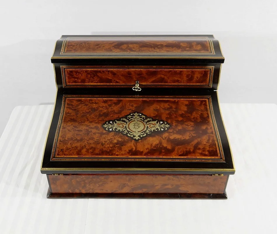 NAPOLEON III PERIOD WRITING SLOPE