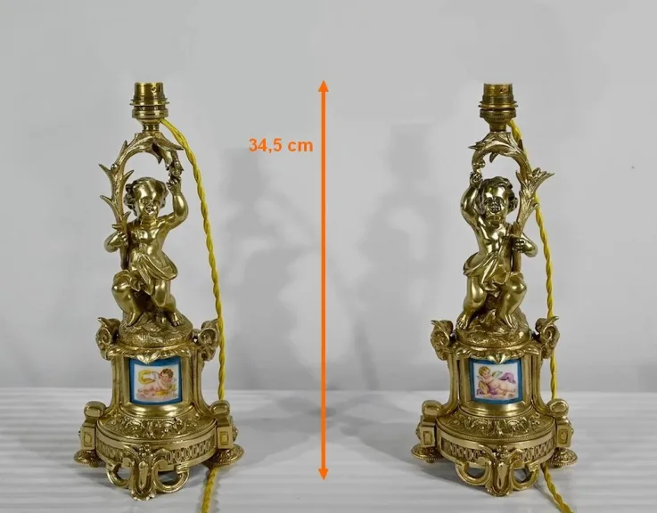 PAAR KERZENSTÄNDER AUS DER NAPOLEON-III-ZEIT