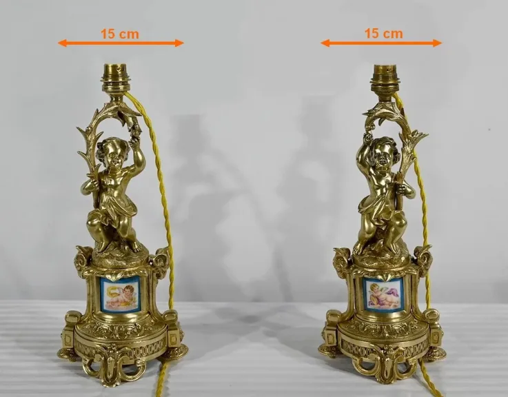 PAAR KERZENSTÄNDER AUS DER NAPOLEON-III-ZEIT