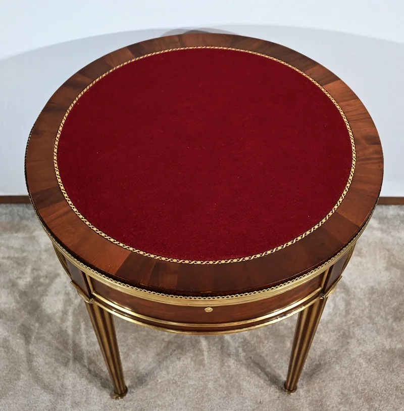 Table Bouillotte en Acajou, époque Louis XVI – XVIIIe