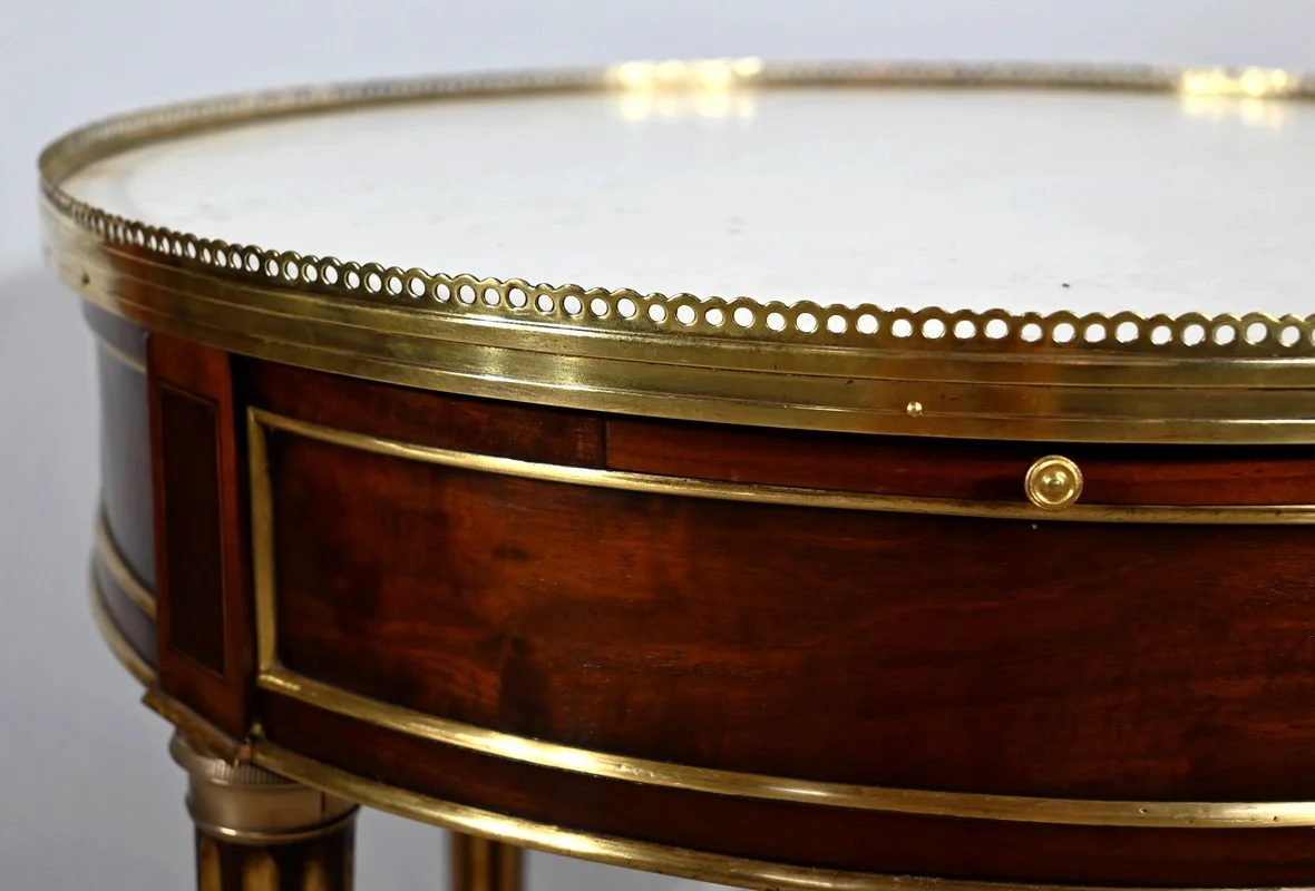 Table Bouillotte en Acajou, époque Louis XVI – XVIIIe