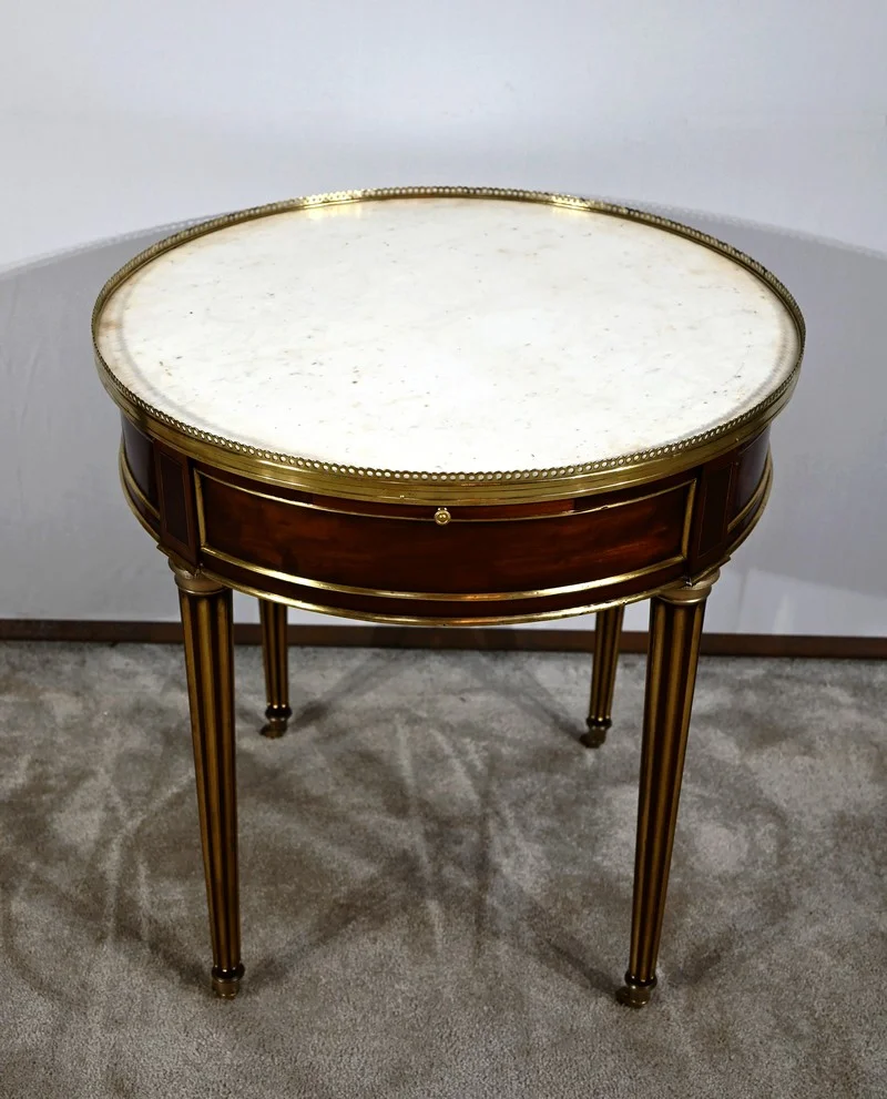 Table Bouillotte en Acajou, époque Louis XVI – XVIIIe